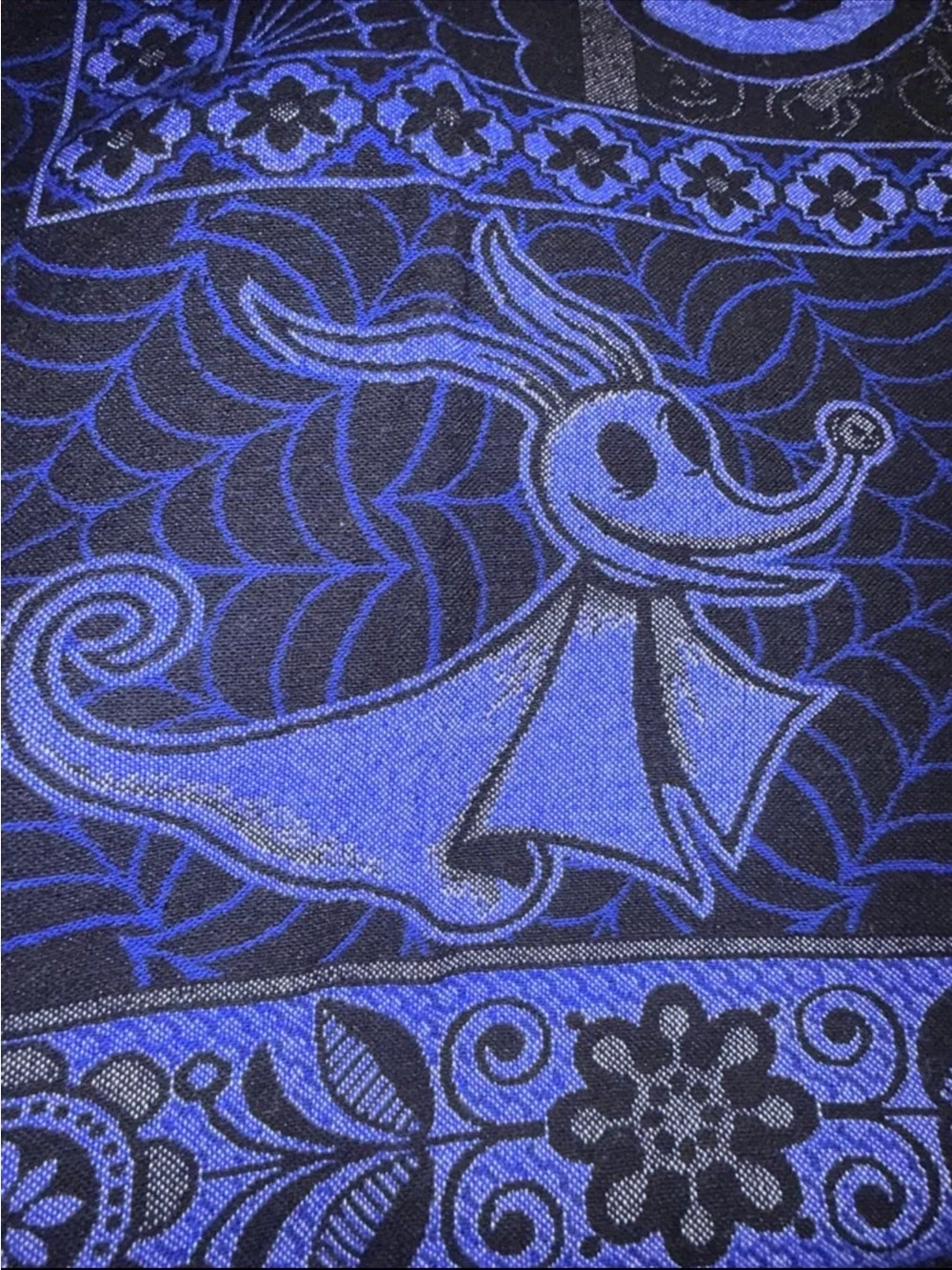 Super Cool Jack Skellington Nightmare Before Christmas Throw Blanket Full Size